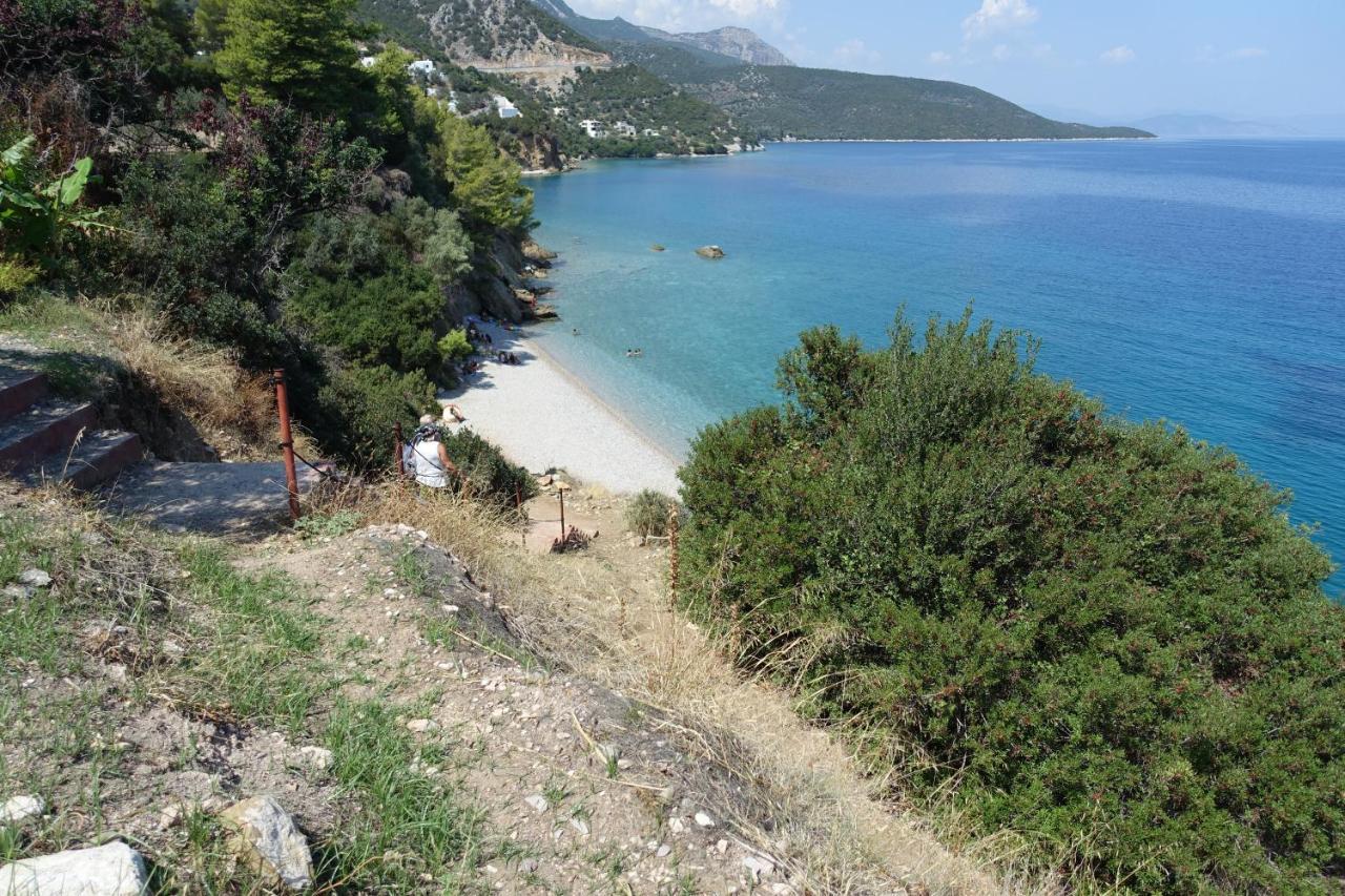 Villa In Kalloni Direkt Am Meer, Tolle Aussicht Exterior photo